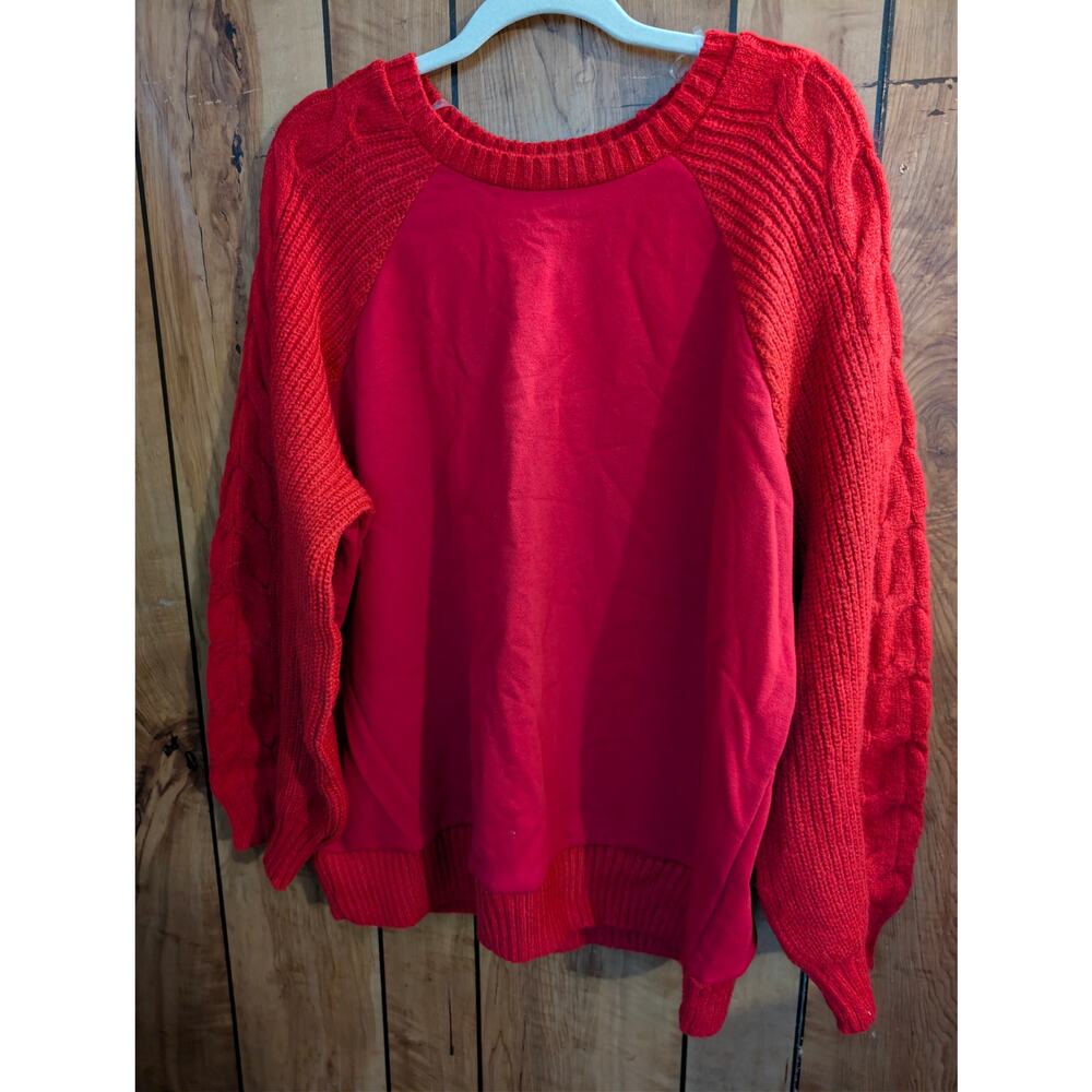 Time Tru Sweater Sweat Shirt Womens‎ PLus Size Size 3X XXXL Long Sleeve Pullover